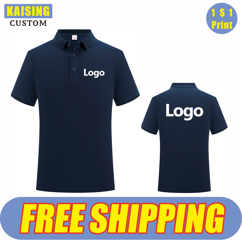 Quality Summer Clothing - KAISING 고품질 순수 코튼 폴로 셔츠
