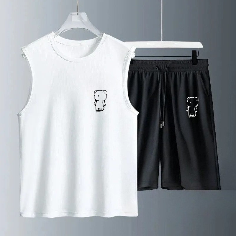 Summer Clothing Us - 남성용 탱크탑 세트 2026 여름 빠른