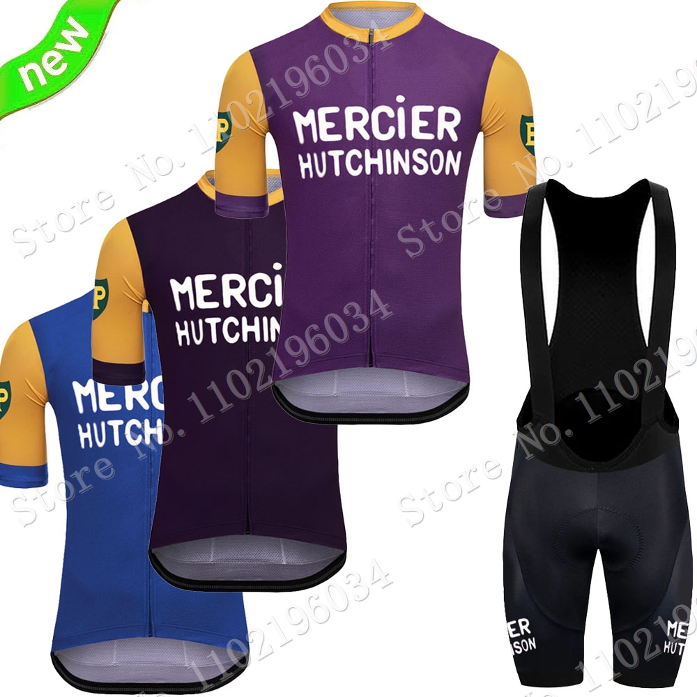 Summer Clothing Sale Men - 2023 Mercier 프로 팀 레트로 사이클링