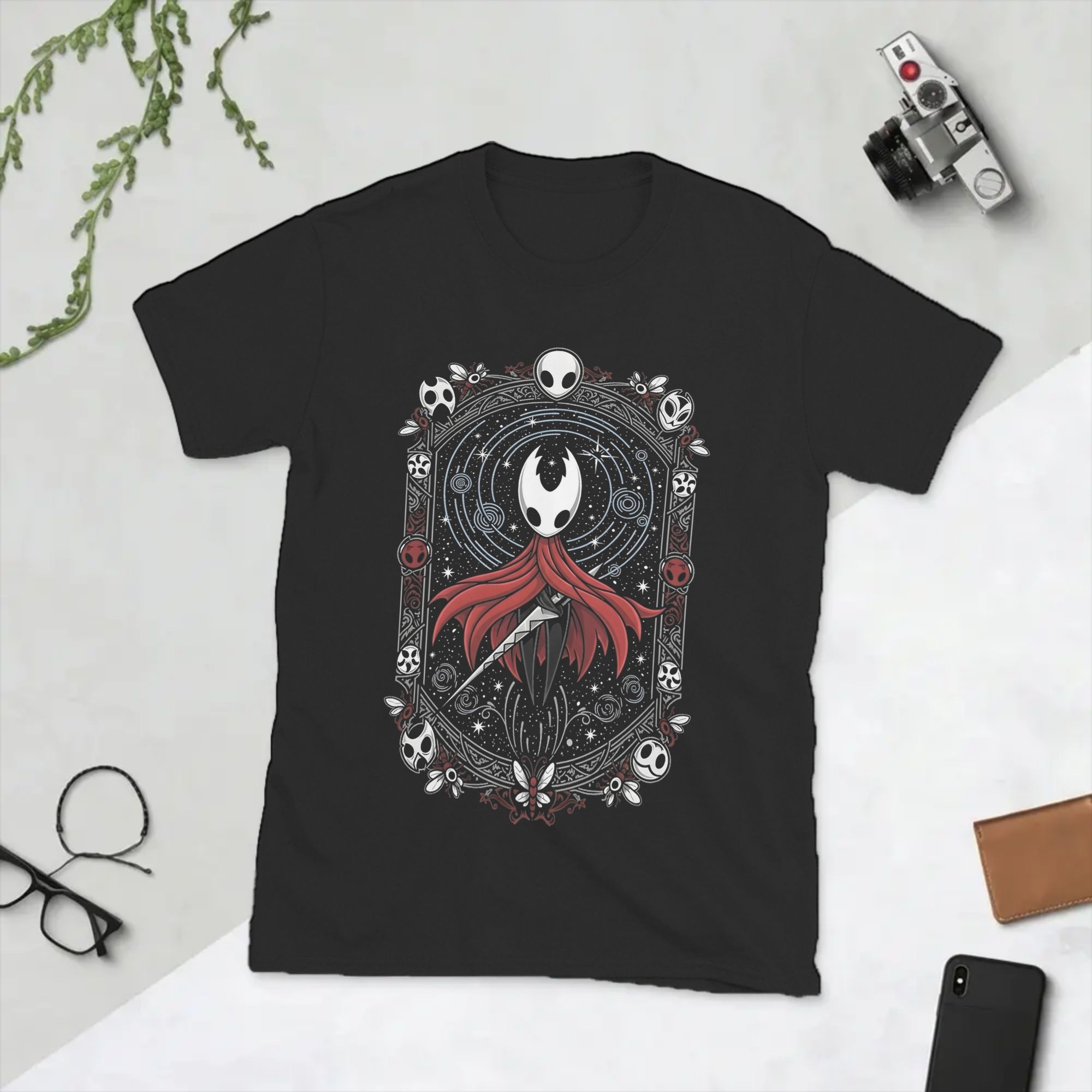 Summer Clothing Ideas - 남성용 홀로우 나이츠 실크송 티셔츠 100%