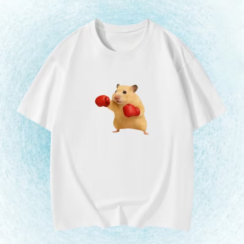 여름 남녀공용 멘트 웃긴 햄스터 패턴 티셔츠 키즈 베이 - Summer Clothing Baby 리뷰 및 가격