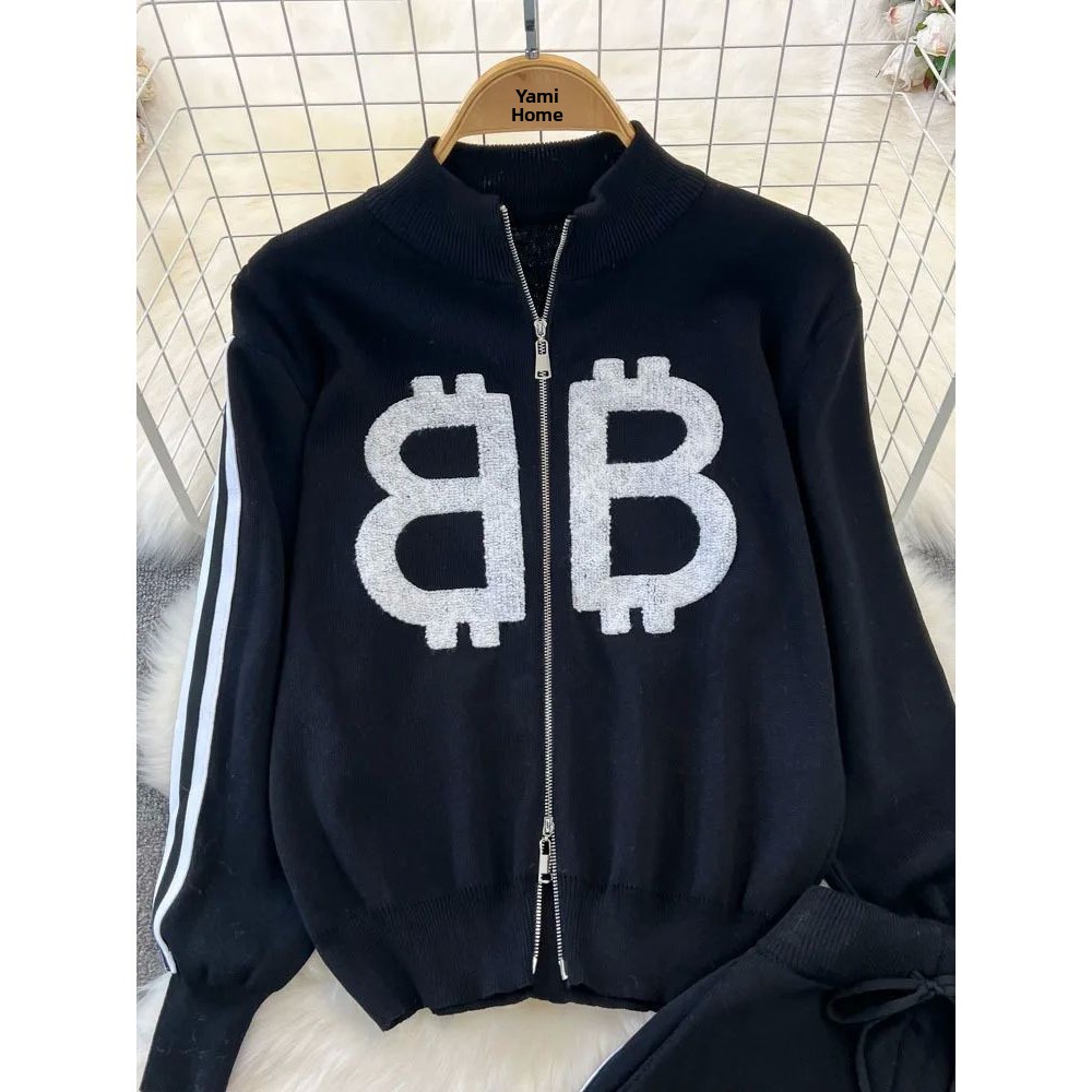 여성용 스탠드 칼라 지퍼 스웨터 봄 여름 2024 새로 - Summer Clothing List 리뷰 및 가격