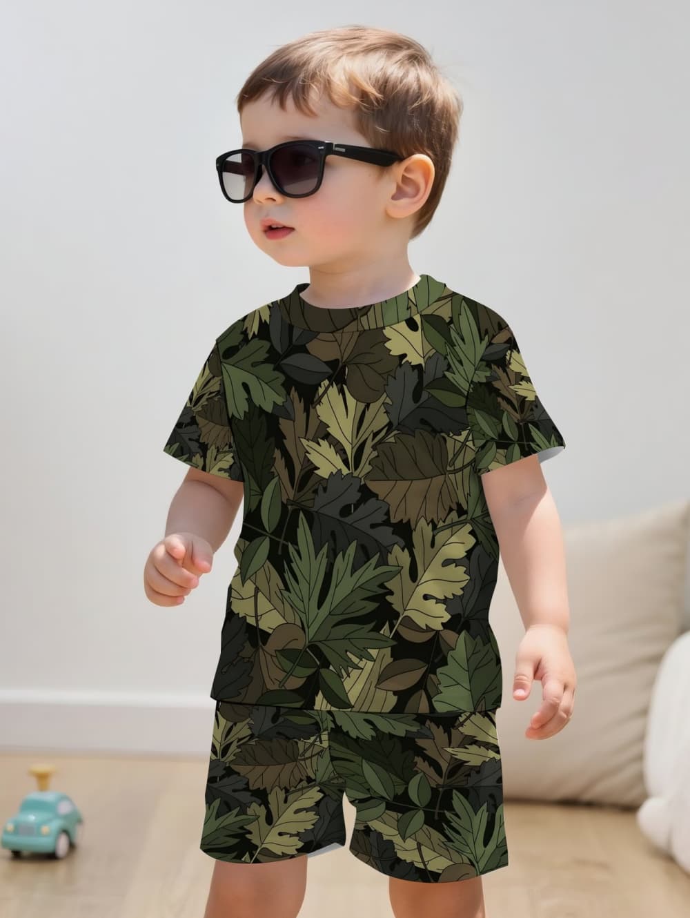 카모플라주 사냥 소년 세트 숲 프린트 스포츠 반팔 반바 - Summer Clothing List 리뷰 및 가격