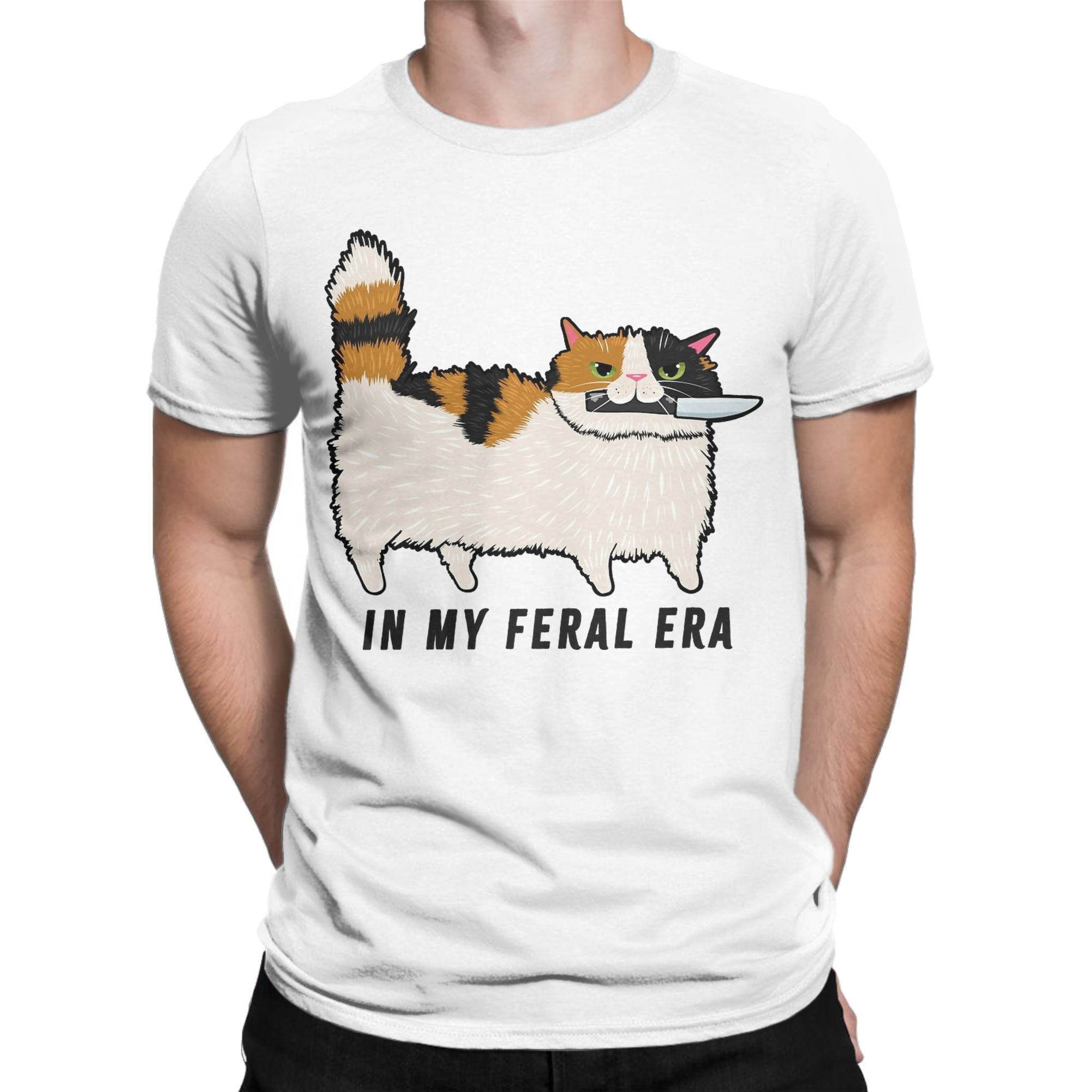 남성용 In My Feral Era Calico Cat - Summer Clothing Ideas 리뷰 및 가격