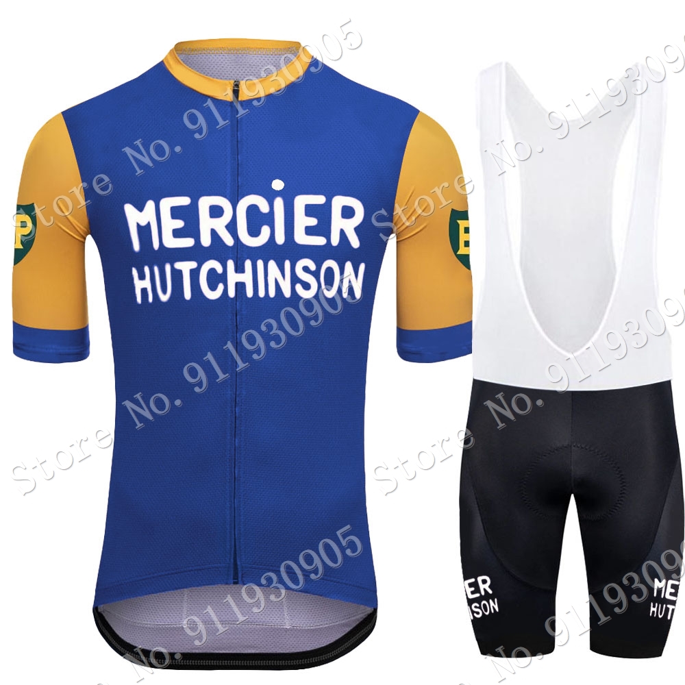 2023 Mercier 프로 팀 레트로 사이클링 저지  - Summer Clothing Sale Men 리뷰 및 가격