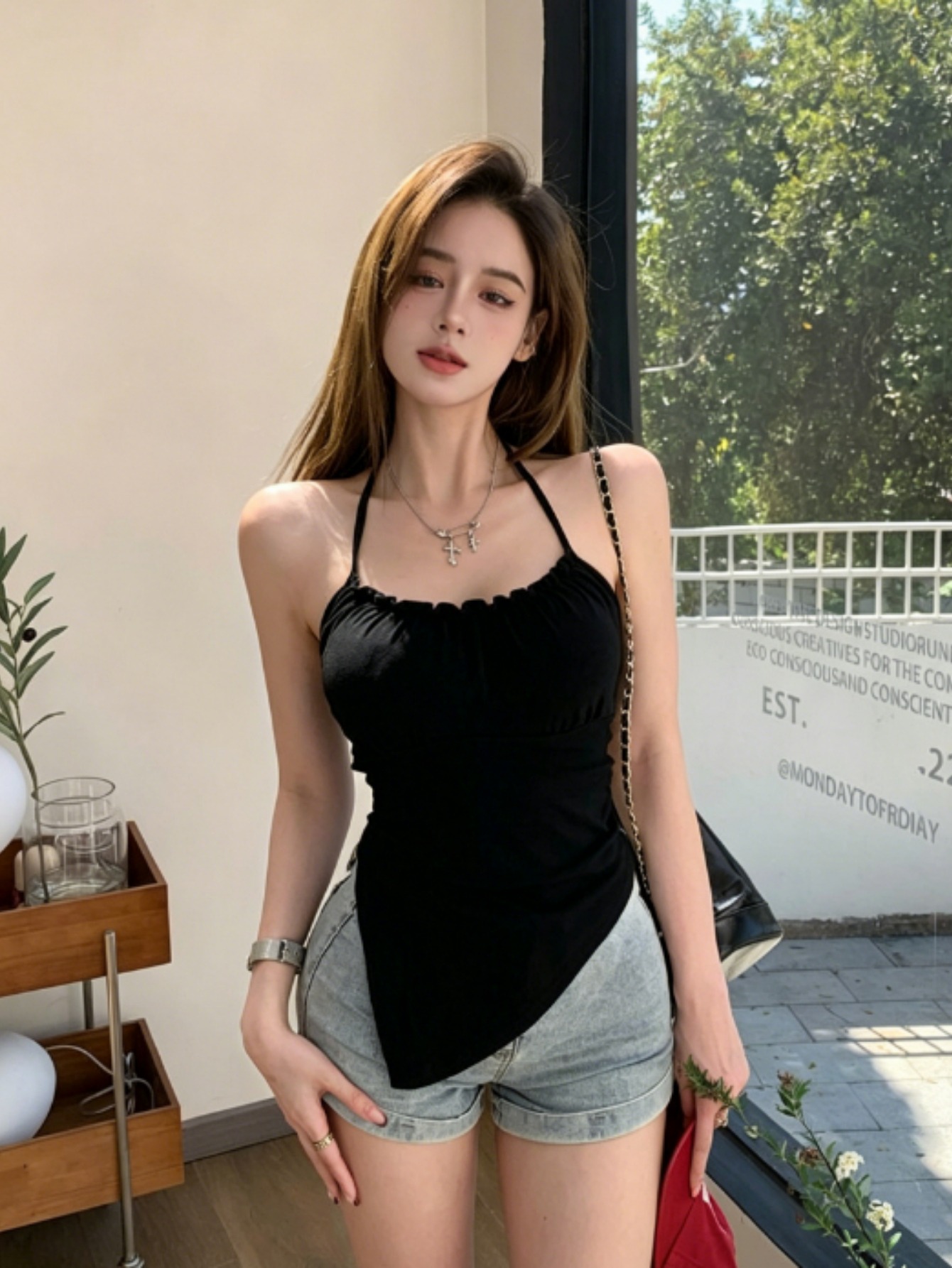 섹시한 탑 여름 캡 민소매 탑 여성 여성용 탱크 셔우조 - Summer Clothing Pinterest 리뷰 및 가격