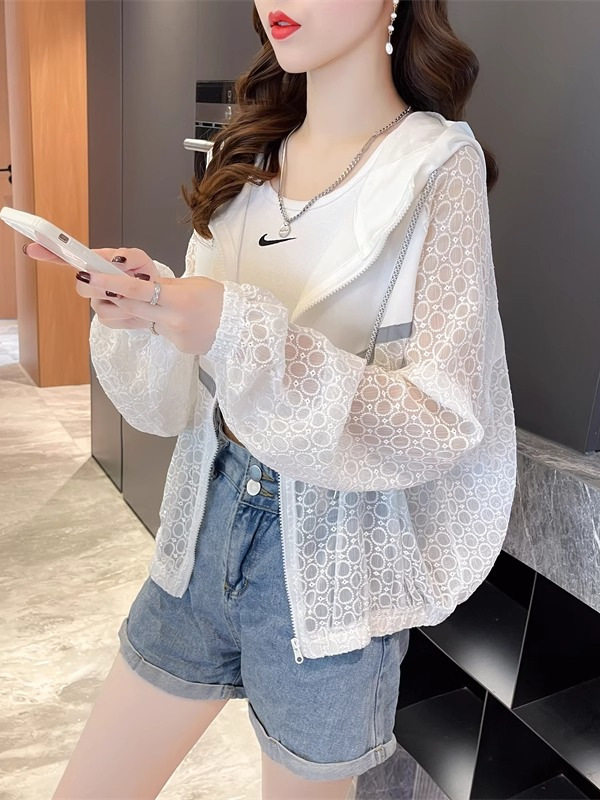 레이스 속이 빈 후드 여성용 자외선 차단 의류 여름 얇 - Summer Rays Clothing 리뷰 및 가격