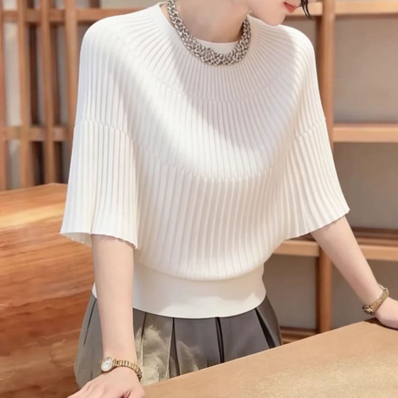 여성 의류 여름 O-넥 니트 스웨터 여성 풀오버 새로운 - Summer Clothing Yarn 리뷰 및 가격