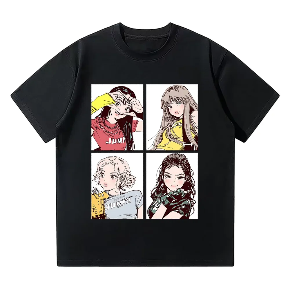 Kpop BP 점프 2026 티셔츠 핑크 걸스 밴드 의 - Quality Summer Clothing 리뷰 및 가격