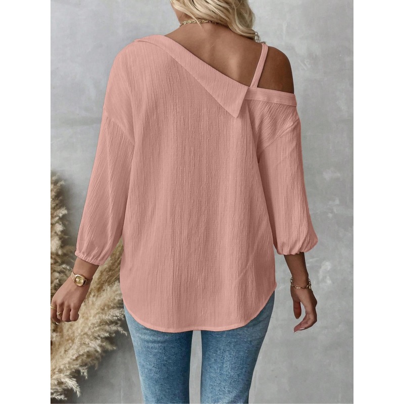 플러스 사이즈 1XL-5XL 여성 블라우스 탑 레이디  - Off Shoulder Blouse 리뷰 및 가격