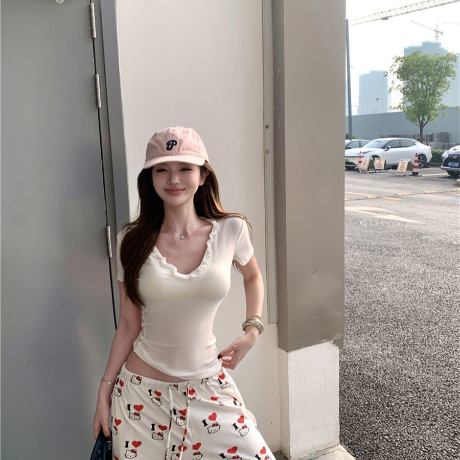 여성용 여성 티셔츠 여성용 반팔 티셔츠 여성 여성 의류 - Summer Clothing Pinterest 리뷰 및 가격
