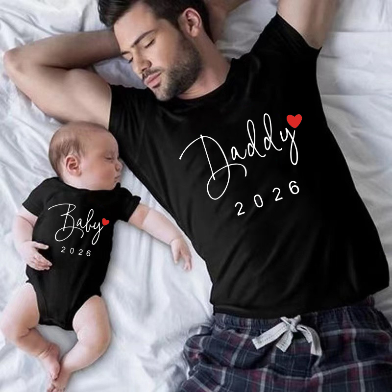 재미있는 아기 아빠 엄마 2026 가족 매칭 의류 간단 - Summer Clothing Baby 리뷰 및 가격